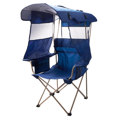 August Clearance!✨Buy 2 get 2 free💥Camping chair with sun canopy✅450 lb capacity
