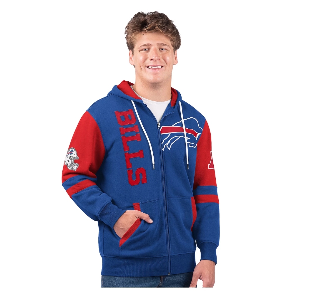Last day of clearance!!💝Buy 2 Get 4 Free✨NFL Full Zip Hooded Sweatshirt