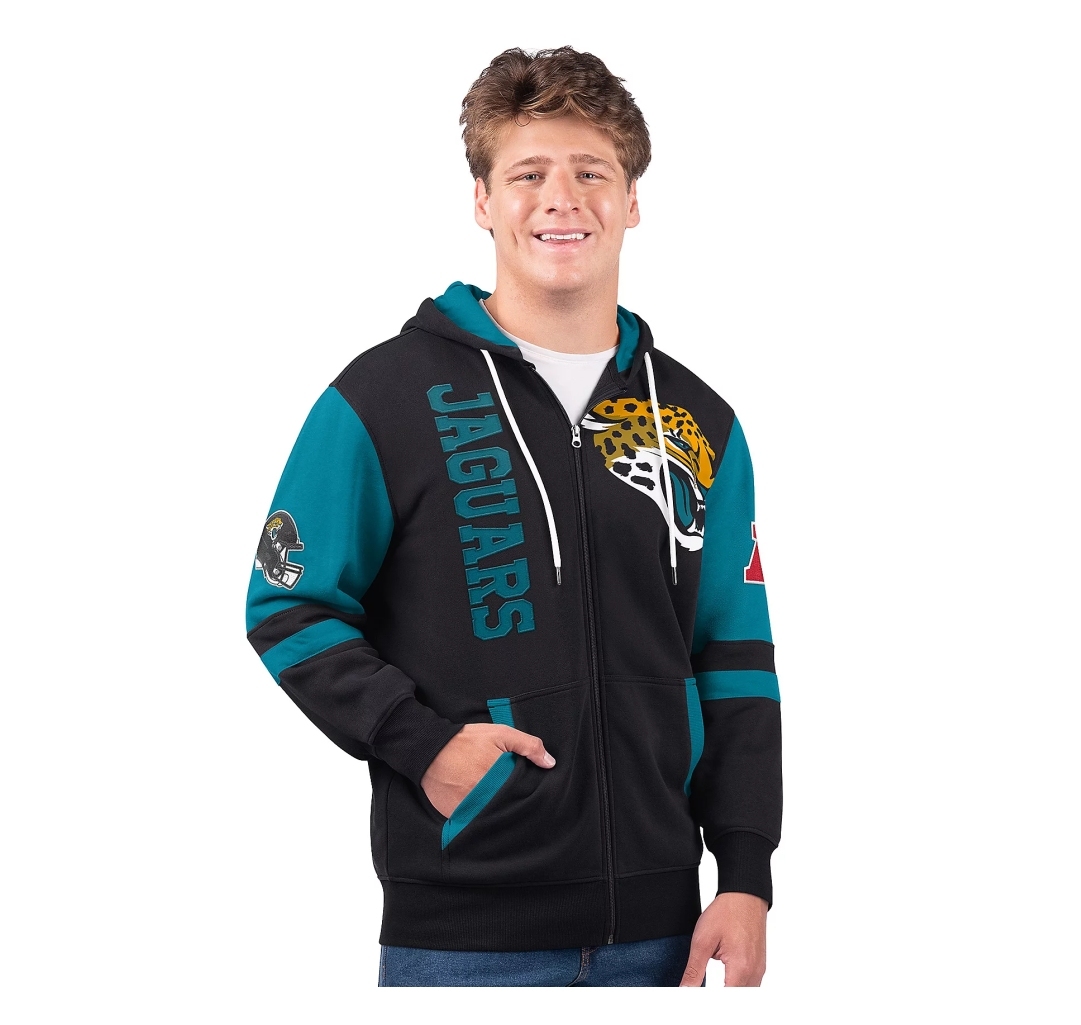 Last day of clearance!!💝Buy 2 Get 4 Free✨NFL Full Zip Hooded Sweatshirt