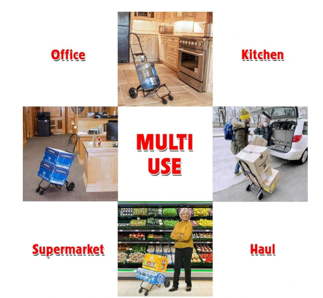 🎉Year-end clearance💝Buy 2 get 3 free ✨Foldable 4 wheel cart