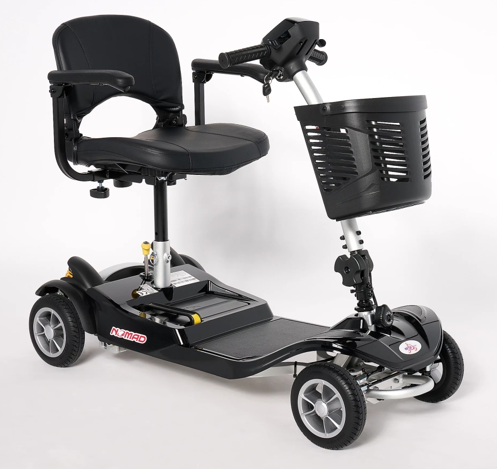 💝🎉New Year's Sale  up to 90%💝✨ Buy 2 Get 2 Free ✨EV Rider Nomad 4-Wheel Mobility Scooter with Basket✨✨ supports up to 500 lbs