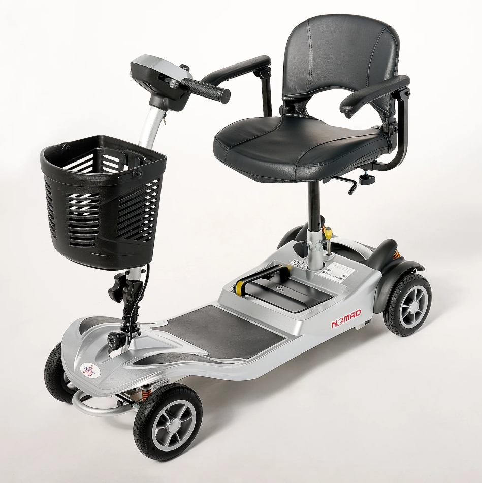 💝🎉New Year's Sale  up to 90%💝✨ Buy 2 Get 2 Free ✨EV Rider Nomad 4-Wheel Mobility Scooter with Basket✨✨ supports up to 500 lbs
