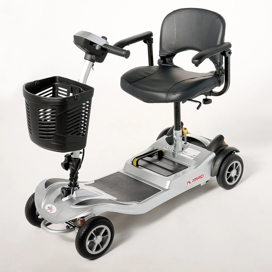 💝🎉New Year's Sale  up to 90%💝✨ Buy 2 Get 2 Free ✨EV Rider Nomad 4-Wheel Mobility Scooter with Basket✨✨ supports up to 500 lbs