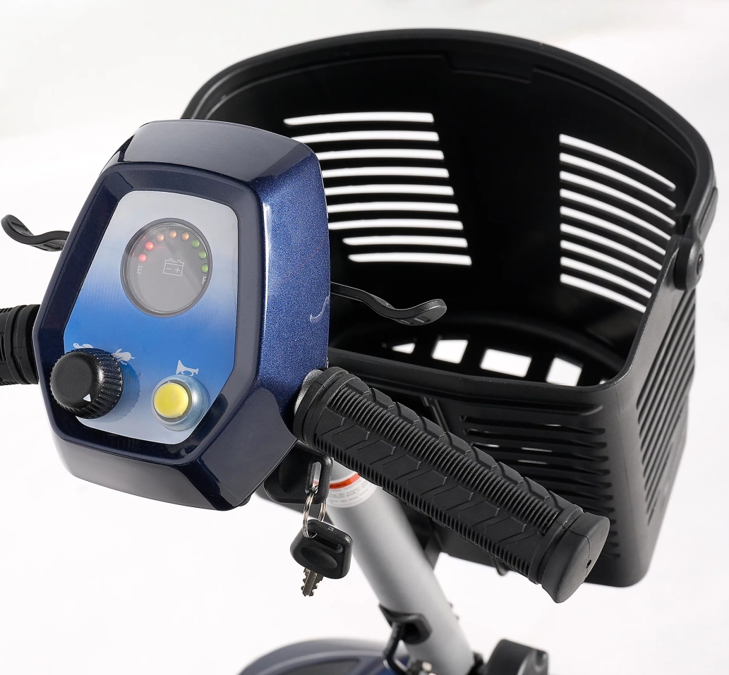 💝🎉New Year's Sale  up to 90%💝✨ Buy 2 Get 2 Free ✨EV Rider Nomad 4-Wheel Mobility Scooter with Basket✨✨ supports up to 500 lbs