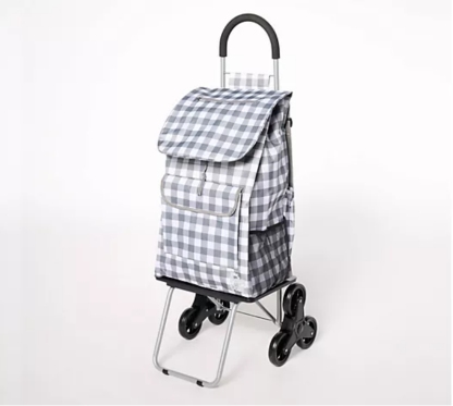✨ Buy 2 Get 4 Free ✨Trolley Dolly XL 3-in-1 Stair Climber Folding Cart w/ Backpack Straps