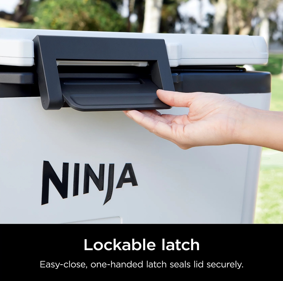 🎉Last day clearance sale💝✨ Buy 1 Get 1 Free ✨Ninja FrostVault 30Qt Hard Cooler w/ Dry Zone & Divider Insert