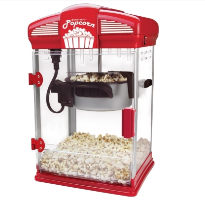 🎉𝗧𝗼𝗱𝗮𝘆'𝘀 𝗦𝗽𝗲𝗰𝗶𝗮𝗹𝘀💝✨Buy 2 get 30% off✨WestBend Theater Crazy 4-qt Popcorn Machine with Accessories