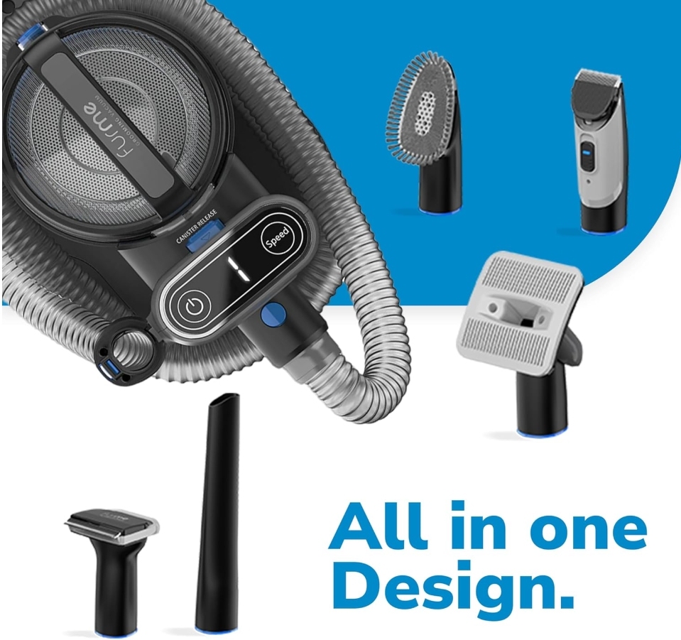 Mother's Day Special💝Buy 1 get 1 free💥furMe 5-in-1 2L Professional PLUS Pet Grooming Vacuum Set