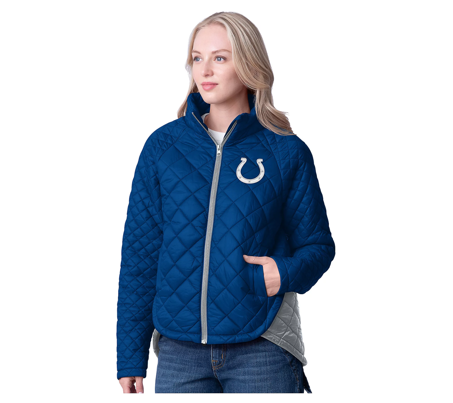 💝𝗪𝗶𝗻𝘁𝗲𝗿 𝗛𝗼𝘁 𝗦𝗮𝗹𝗲💝Buy more, save more✨NFL Women's Legendary Mixed Quilt Jacket