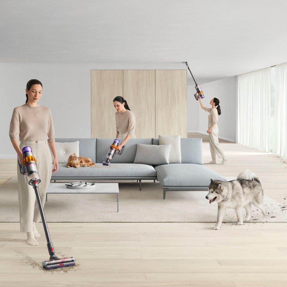 💝Last Day Buy 2 Save 50%- The V15 Detect Cordless Vacuum w/ 5 Tools and 2 Cleaner Heads