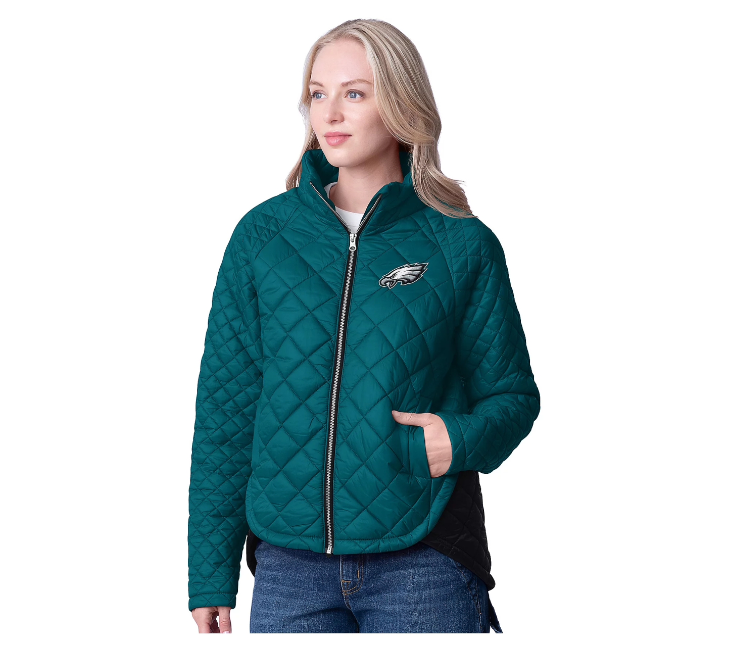 💝𝗪𝗶𝗻𝘁𝗲𝗿 𝗛𝗼𝘁 𝗦𝗮𝗹𝗲💝Buy more, save more✨NFL Women's Legendary Mixed Quilt Jacket