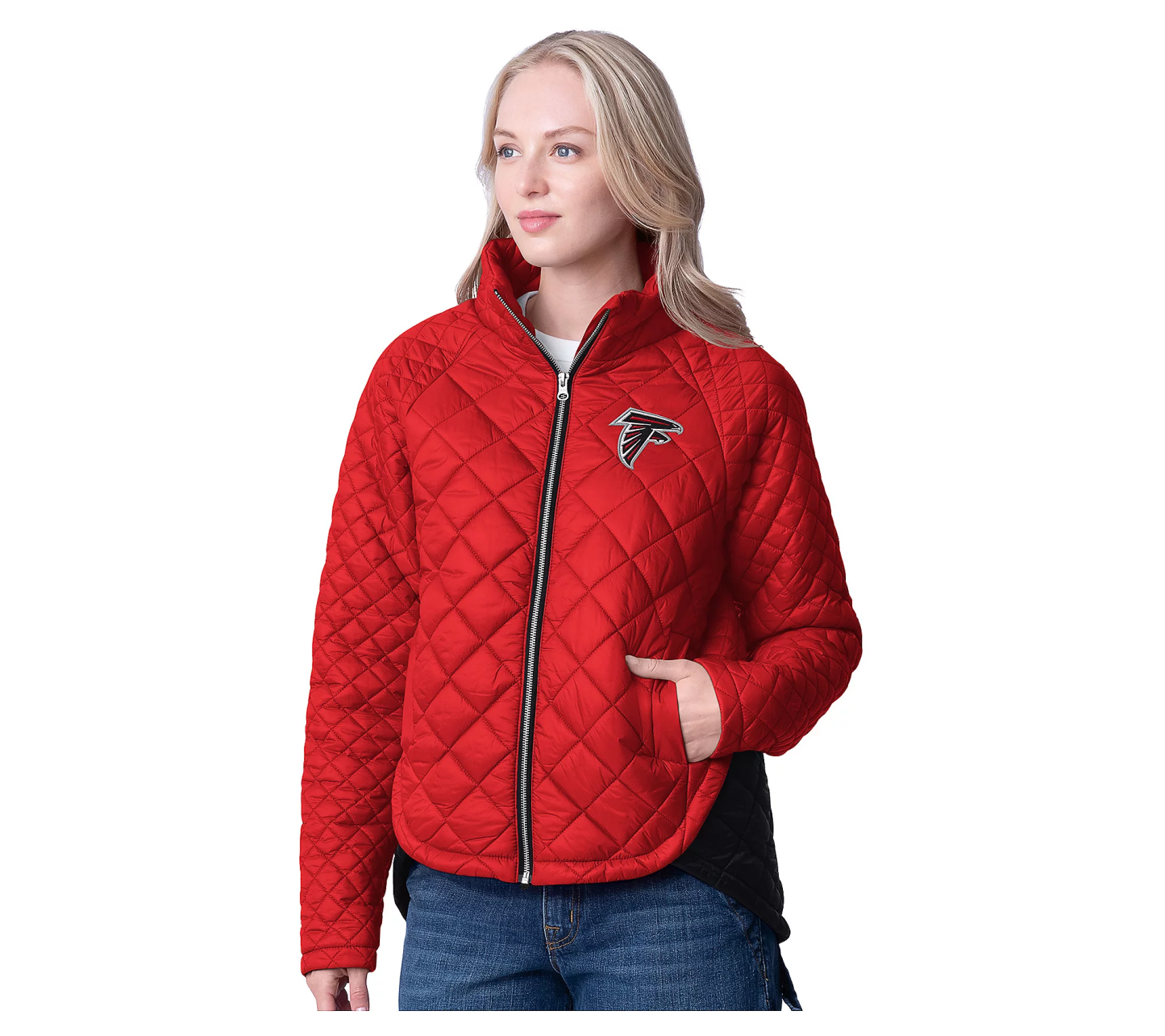 💝𝗪𝗶𝗻𝘁𝗲𝗿 𝗛𝗼𝘁 𝗦𝗮𝗹𝗲💝Buy more, save more✨NFL Women's Legendary Mixed Quilt Jacket
