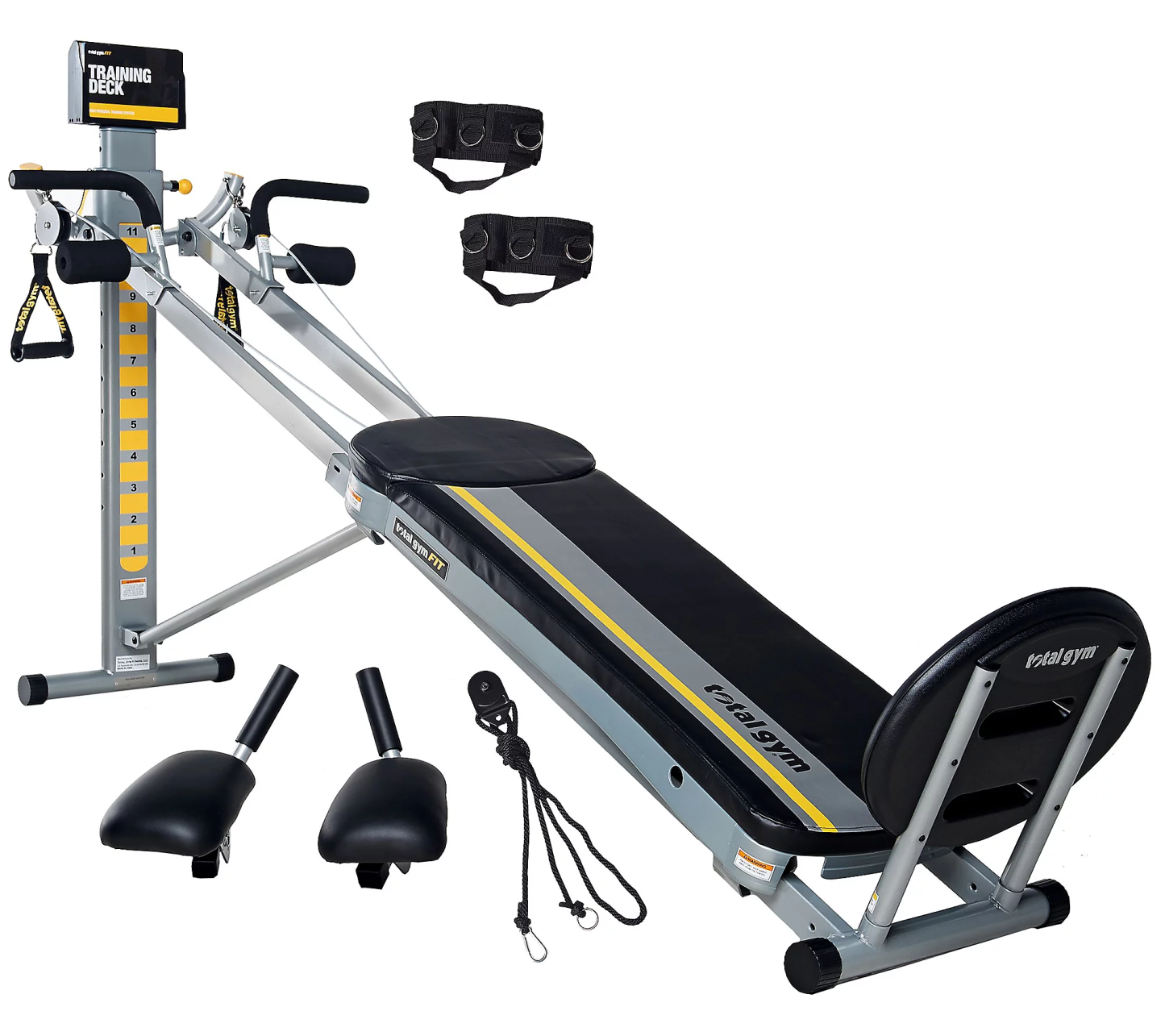 💝Thanksgiving limited time clearance，indoor folding Total Gym FIT,450-lb Weight Capacity