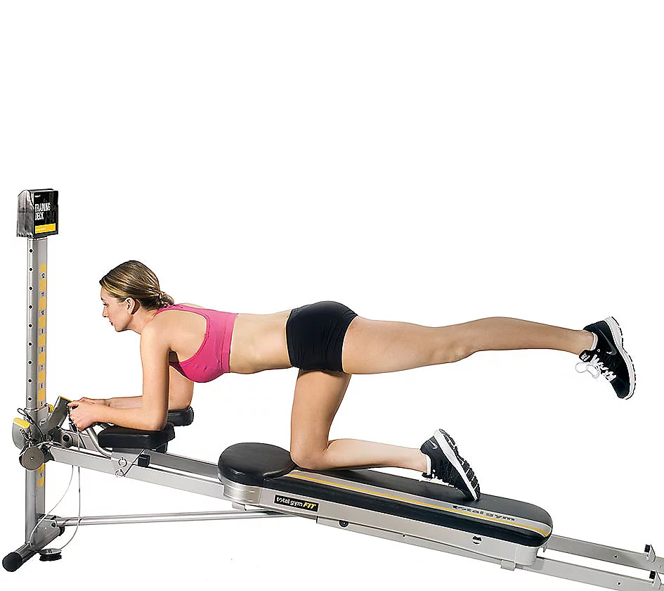 💝Thanksgiving limited time clearance，indoor folding Total Gym FIT,450-lb Weight Capacity