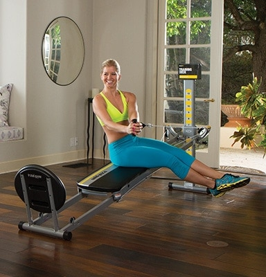 💝Thanksgiving limited time clearance，indoor folding Total Gym FIT,450-lb Weight Capacity
