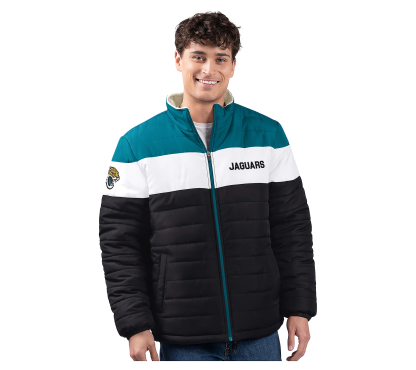 💝𝗪𝗶𝗻𝘁𝗲𝗿 𝗛𝗼𝘁 𝗦𝗮𝗹𝗲💝Buy more, save more✨NFL Men's Poly Filled Sherpa Lined Full Zip Jacket