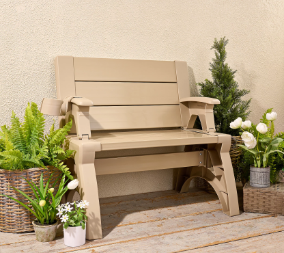 QVC Factory Clearance , Buy 2 Get 2 Free 💝Convert-A-Chair Gen II XL Chair-to-Table with Cup Holder