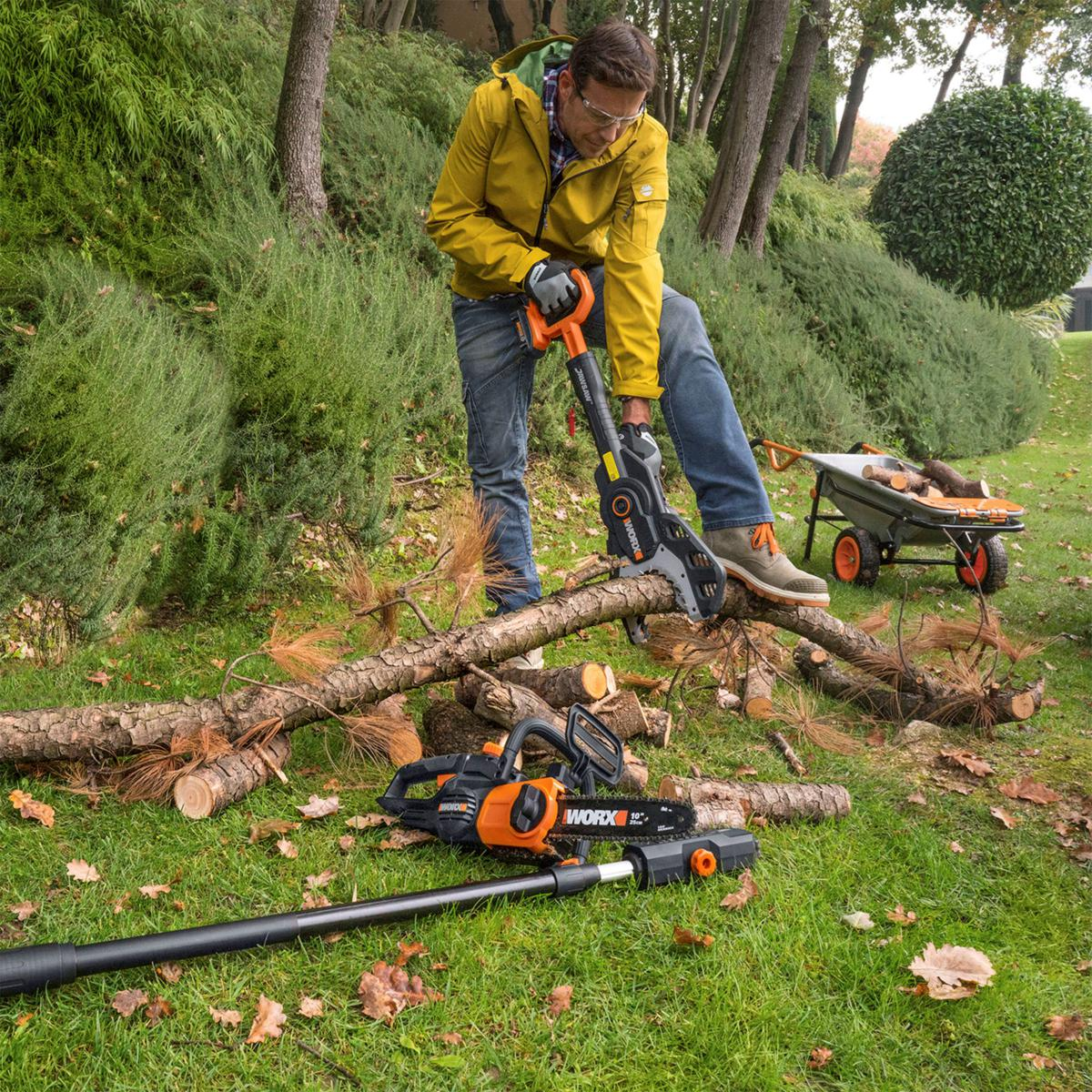 Soon to be sold out!!💝Last Day For Clearance,  Buy 1 Get 1 Free✨Worx 20-Volt Cordless Jawsaw with Safety Chain