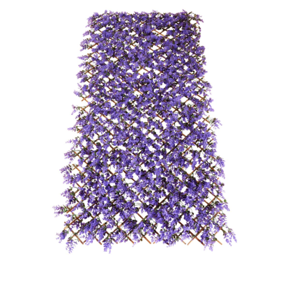 Improvements Floral Bloom Expandable Fence（Closed 50"H x 12"L; Fully expanded 24"H x 120"L）