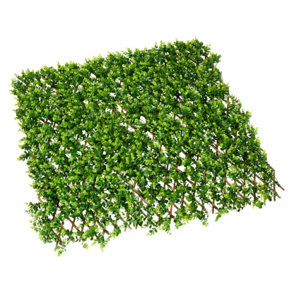 Improvements Floral Bloom Expandable Fence（Closed 50"H x 12"L; Fully expanded 24"H x 120"L）