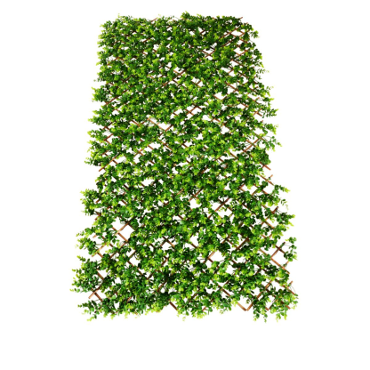 Improvements Floral Bloom Expandable Fence（Closed 50"H x 12"L; Fully expanded 24"H x 120"L）