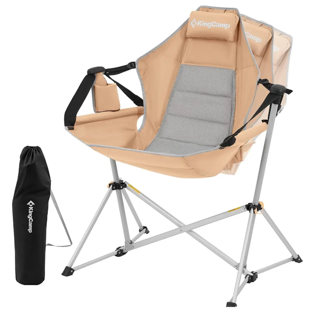 💝Last Day For Clearance , Buy 2 Get 2 Free💥KingCamp Hammock Camping Chair, 450-lb Weight Capacity
