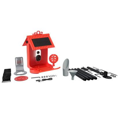 💝Buy 2 get the lowest-priced $20.00 USD off✨Hello Birdie Smart Bird Feeder with Solar Roof & Accessories