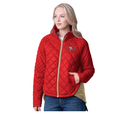 💝𝗪𝗶𝗻𝘁𝗲𝗿 𝗛𝗼𝘁 𝗦𝗮𝗹𝗲💝Buy more, save more✨NFL Women's Legendary Mixed Quilt Jacket