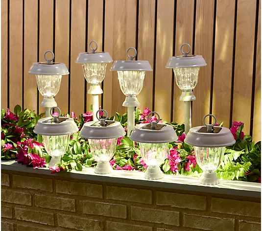 Soon to be sold out!!💝Buy 1 Get 1 Free✨Energizer 8-Pc 3-in-1 Solar Path Lights w/Color on Demand