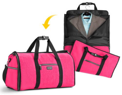 💝Last day to buy 2 and save 30% 💝Biaggi Hangeroo Two-In-One Garment Bag and Duffle