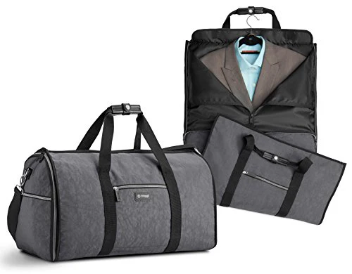 💝Last day to buy 2 and save 30% 💝Biaggi Hangeroo Two-In-One Garment Bag and Duffle