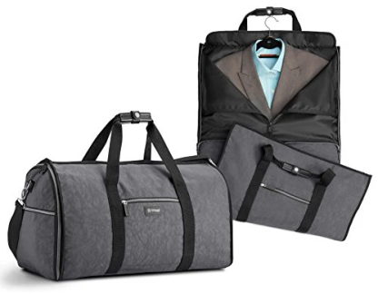 💝Last day to buy 2 and save 30% 💝Biaggi Hangeroo Two-In-One Garment Bag and Duffle