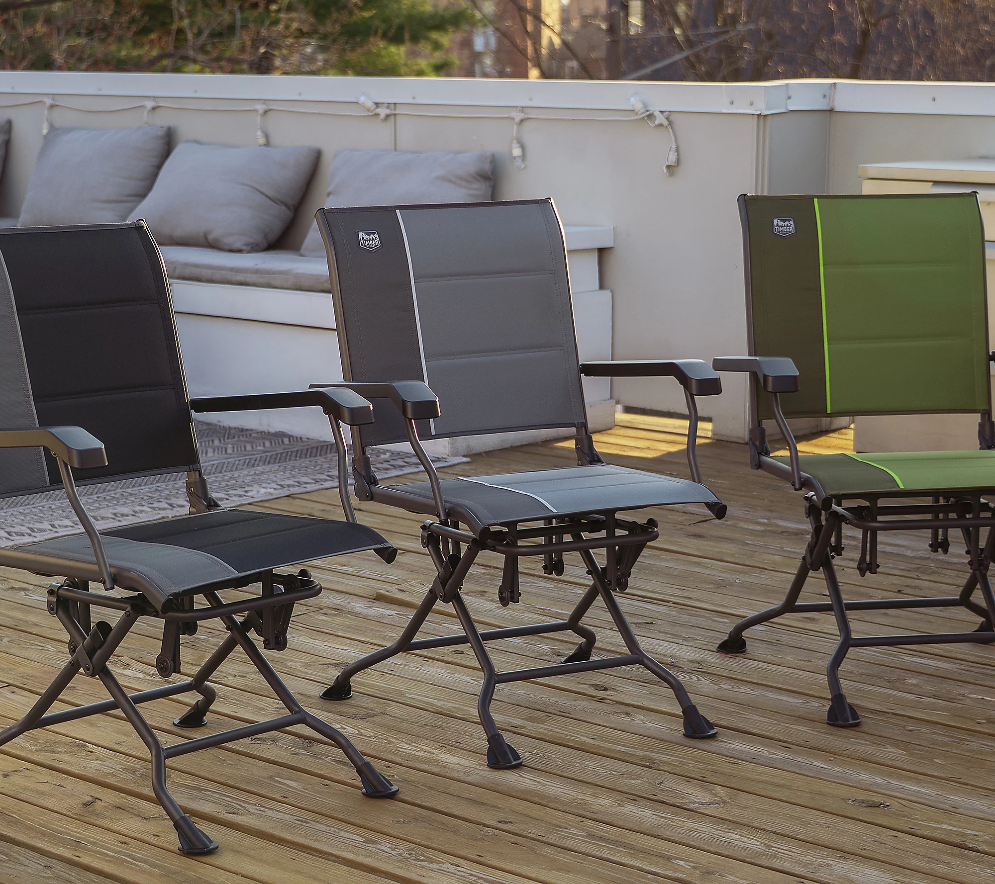 🔥Almost sold out⚡💝Buy 2 get 4 free,Buy 6 for only $43.98💥 Timber Ridge Portable Glider Chair