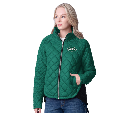 💝𝗪𝗶𝗻𝘁𝗲𝗿 𝗛𝗼𝘁 𝗦𝗮𝗹𝗲💝Buy more, save more✨NFL Women's Legendary Mixed Quilt Jacket