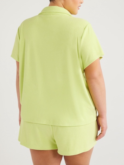Pocket Shirt Shorts Two Piece Set (Buy 2 Free Shipping)
