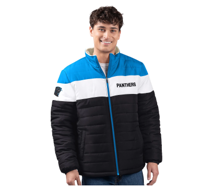💝𝗪𝗶𝗻𝘁𝗲𝗿 𝗛𝗼𝘁 𝗦𝗮𝗹𝗲💝Buy more, save more✨NFL Men's Poly Filled Sherpa Lined Full Zip Jacket