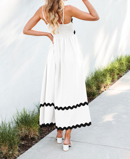 Women's Spaghetti Strap Sleeveless Summer Dress