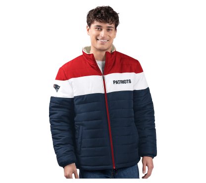 💝𝗪𝗶𝗻𝘁𝗲𝗿 𝗛𝗼𝘁 𝗦𝗮𝗹𝗲💝Buy more, save more✨NFL Men's Poly Filled Sherpa Lined Full Zip Jacket