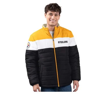 💝𝗪𝗶𝗻𝘁𝗲𝗿 𝗛𝗼𝘁 𝗦𝗮𝗹𝗲💝Buy more, save more✨NFL Men's Poly Filled Sherpa Lined Full Zip Jacket
