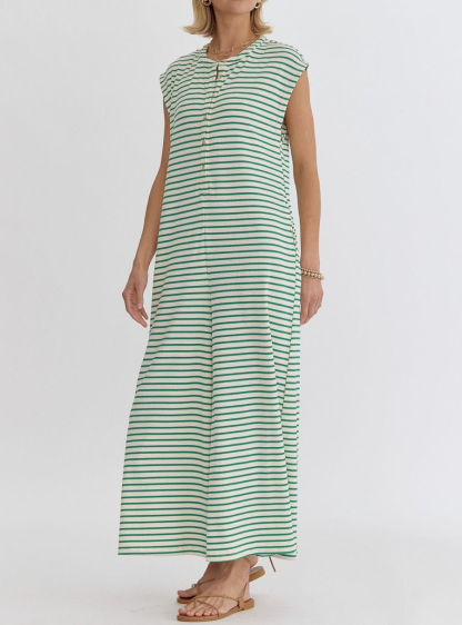 Stripe Wide Leg Jumpsuit