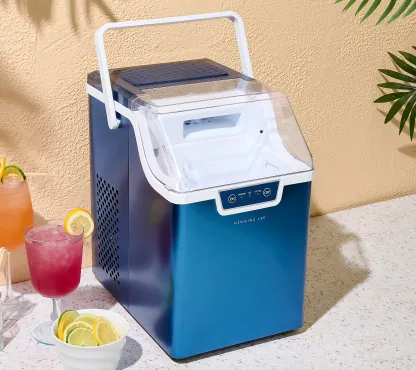 Soon to be sold out!!💝Last Day For Clearance, Buy 2 get 30% off✨Henning Lee 27-lb 5 Minute Nugget Ice Maker w/ Scoop