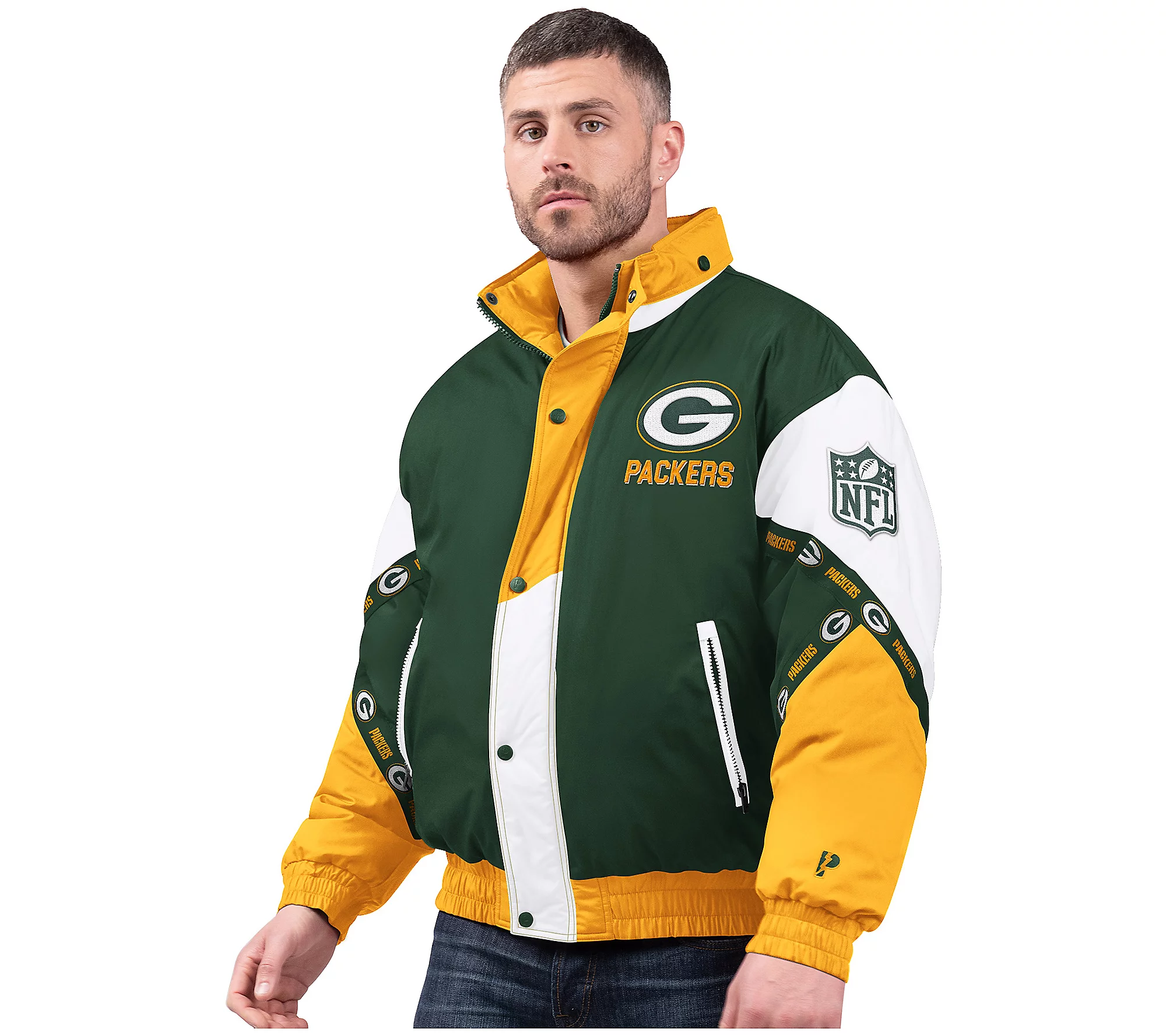 💝Last day of clearance!!💝Buy more, save more✨NFL Pro Player Iconic Heavy Weight Jacket
