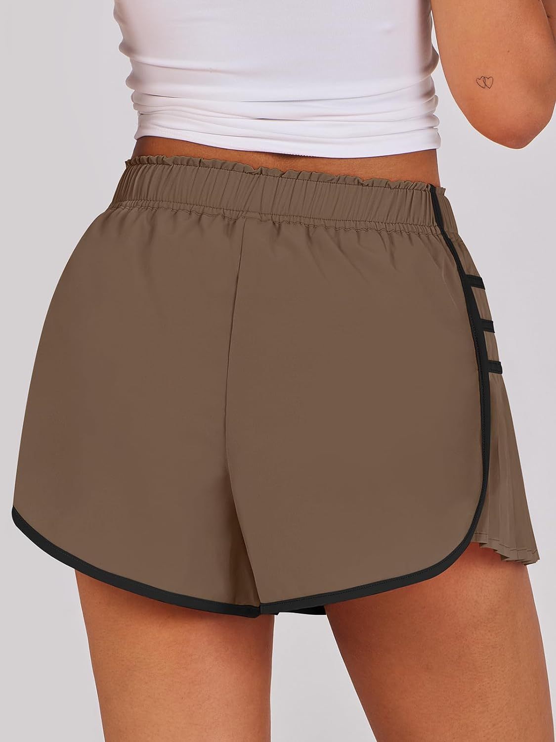 🔥High Waist Pleated Sports Shorts (Buy 2 Free Shipping)