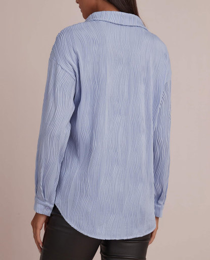 2024 Womens Textured Button Down Long Sleeve Shirt✨Buy 2 Free Shipping