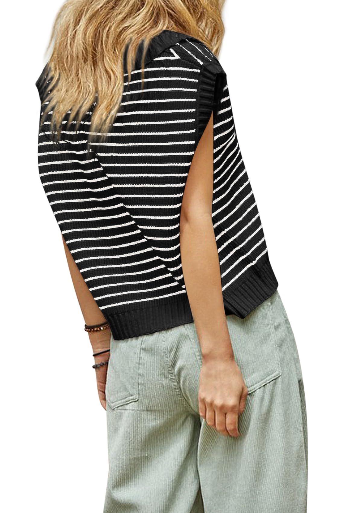 2024 Summer Women's V-Neck Sleeveless Sweater✨BUY 2 FREE SHIPPING