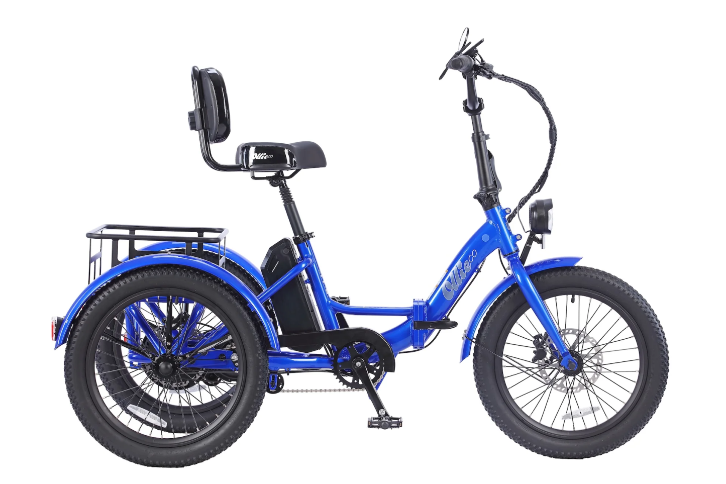 💝Mother's Day Special💝 Buy 1 Get 1 Free✨Ollie Leo electric tricycle with 500W motor and 20MPH speed