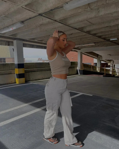 Adjustable Straight Fit Cargo Pants(Buy 2 Free Shipping)