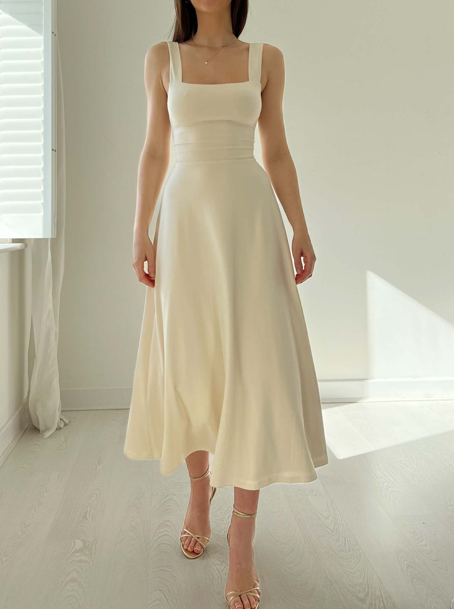 🔥Women's Thick Straps Reversible Midi Dress（Buy 2 Free Shipping）-hivebabe.com