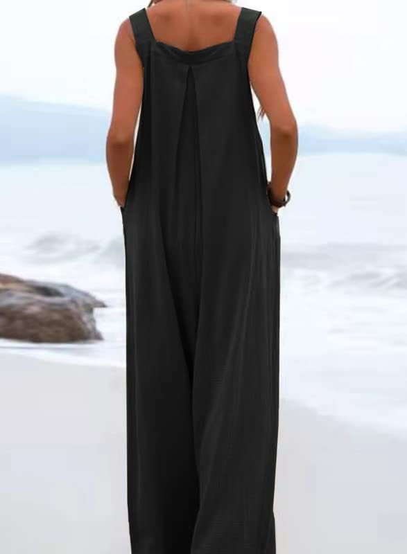 Casual Loose Overalls Jumpsuit