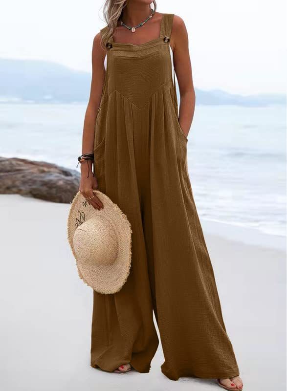 Casual Loose Overalls Jumpsuit